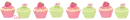 Cute Cupcakes Divider