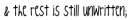 unwritten