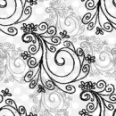 black & white swirl
