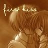 Cute kiss