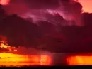 pink storm lightening