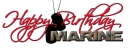happy birthday marine