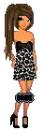 black dress