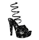Glitter Shoe