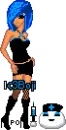 blue