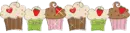 Yummy Cupcakes ... divider
