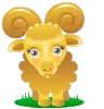 Aries animated emoticon