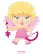 Cute Bow and arrow girl