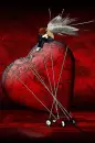 Big heart and angel