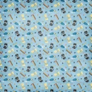blue kitten background