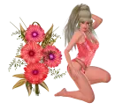 Woman flower
