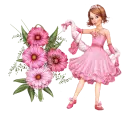 Woman flower
