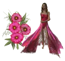 Woman flower
