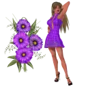 Woman flower