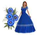 Woman flower