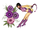 Woman flower