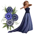 Woman flower