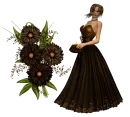 Woman flower