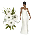 Woman flower