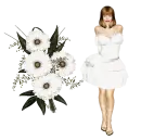 Woman flower