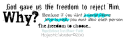 God gave us freedom