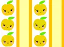 Golden Apple Striped background