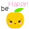 Be happy Golden Apple 
