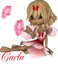 Carla (Nelly's sis) red doll