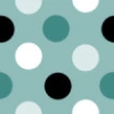 polka dotted background