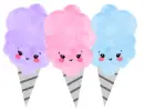 cotton candy trio