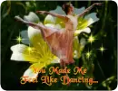 You made me feel like dancing