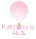flying by to say hi!