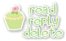 Read Reply Delete  ...  lemon cupcake