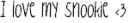 I love snookie