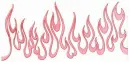 pink flames