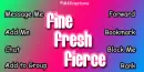 Fine, Fresh, & Fierce Contact Table