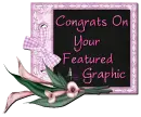 Congrats On Your Featured Graphic