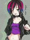 emo anime girl