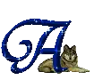 The letter A