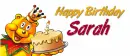 happy birthday Sarah