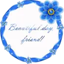 beautiful day, friend