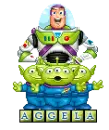 Buzz Lightyear Blinkie -Aggela-