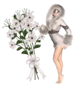 Woman flower