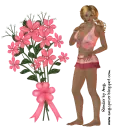 Woman flower