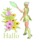 Woman flower