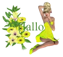 Woman flower