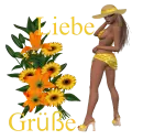 Woman flower