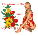 Woman Flowers