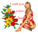 Woman Flowers