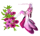 Woman Flowers